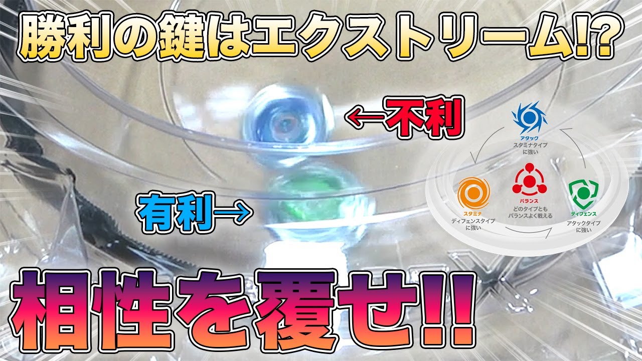 ベイブレードX まとめ ベイブレードXはタイプ相性を覆す!!!~バトルまとめ編~ - YouTube