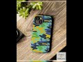 Camouflage iPhone Case: Dual Layer Protective Phone Cover