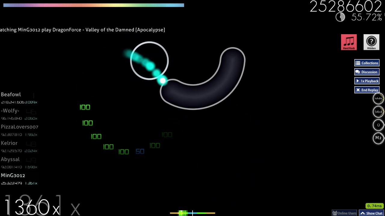 MinG3012 | DragonForce - Valley of the Damned [Apocalypse] | HDHR 58.92% FC 297pp | D rank