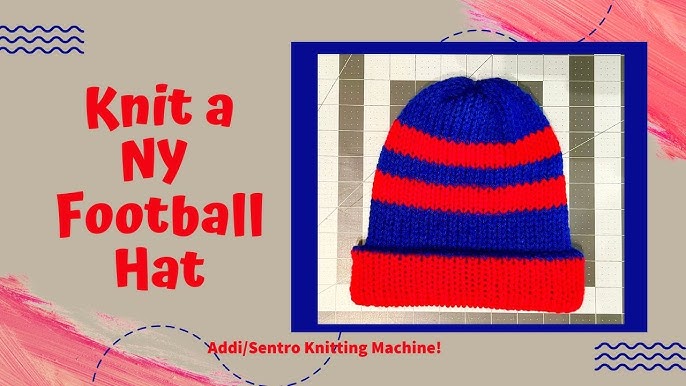 Sentro Knitting Machine Reversible Hat - Easy Instructions - AB Crafty