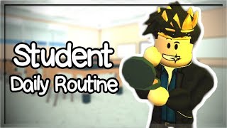 BLOXBURG MINI UPDATE! Student Daily Routine... I'm the new kid! (Roblox Roleplay)