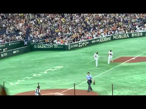 2022/8/21(日)巨人vs阪神7回裏岡本24号ソロホームラン🧡⚾️