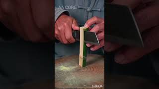 Steel nahi! Bamboo Spoon 😱🥄#shorts#trending #shorts #bamboo #craft #handmade #satisfying #viral #eco