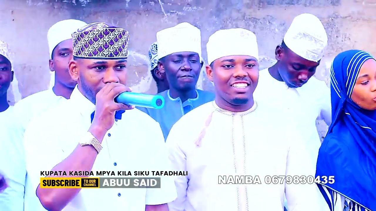 ABUU SAID - AMFURAHISHA MAMA HARUSI KWA QASWIDA MPYA YENYE UJUMBE MZUURI - (WAMESEMA WENYE KUJUWA).