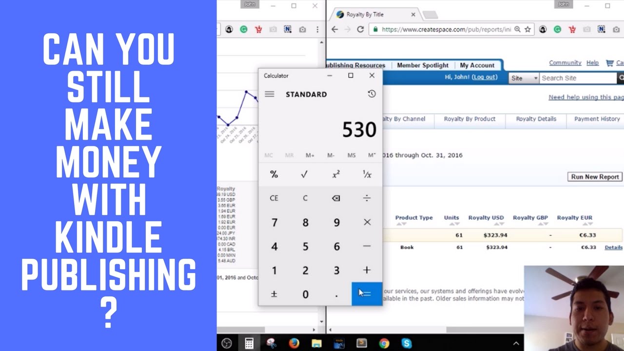 Can You Still Make Money with Kindle Publishing? 530+ w/ One Book