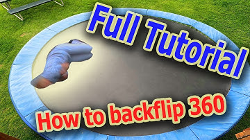 Full Tutorial - (Backflip 360) LEARN QUICK