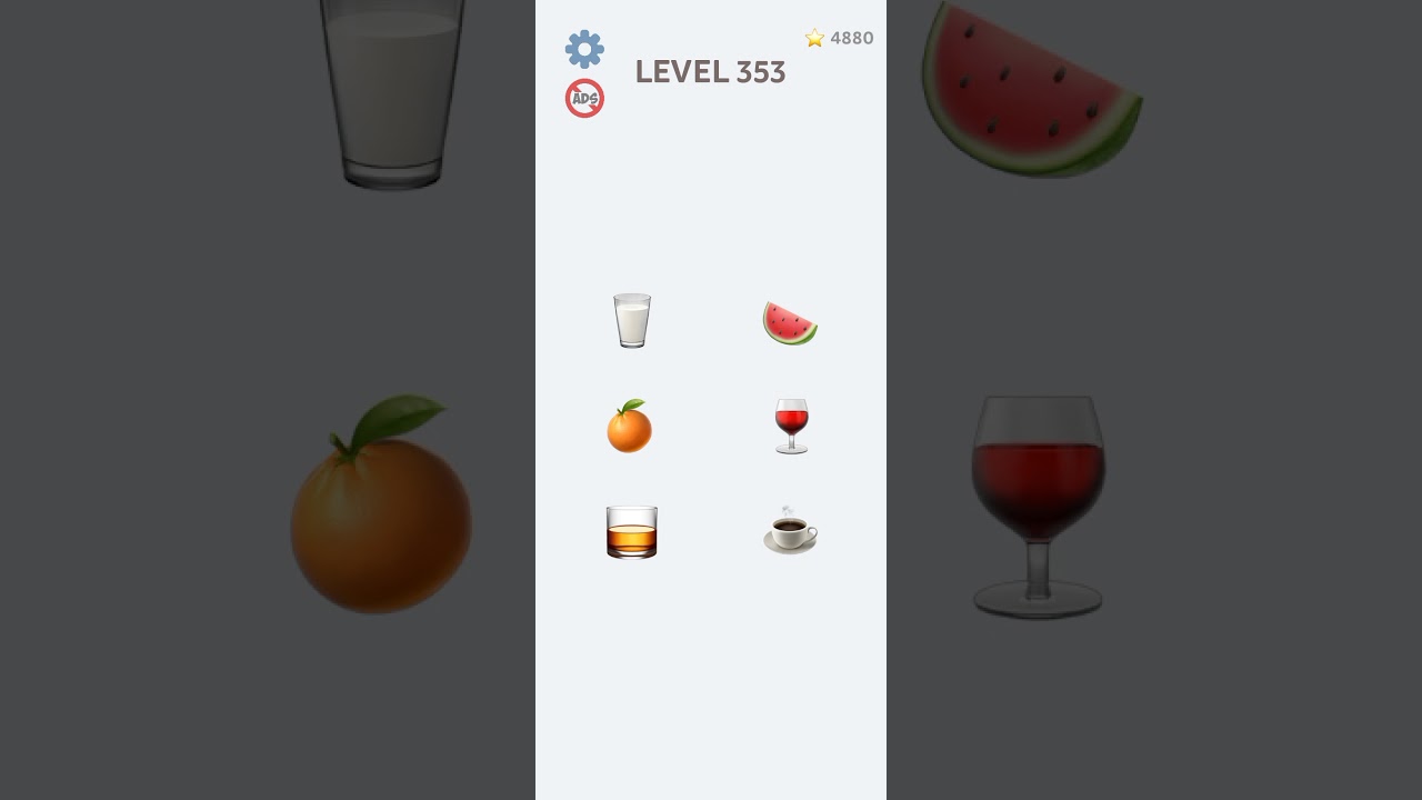 Emoji puzzel level 353# short video ❤️❤️