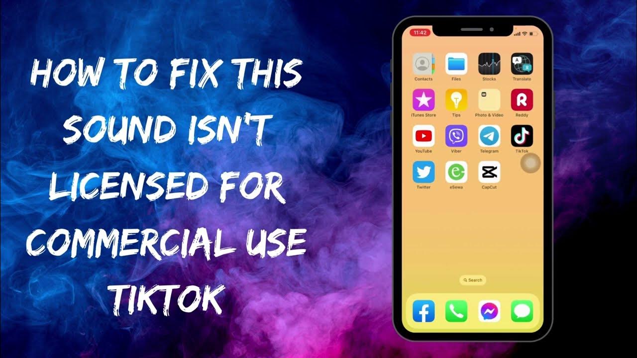 This Sound Isn't Licensed For Commercial Use Tiktok How to fix this sound isn't licensed for Commercial use TikTok - YouTube