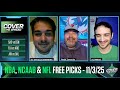 NBA, NCAAB &amp; NFL Picks for Today, Monday 11/3/25 Predictions | College Basketball Expert Picks