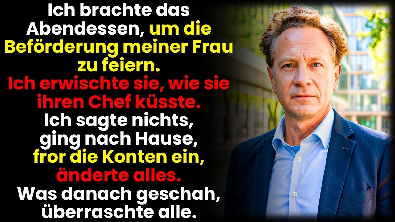 Ich überraschte meine Frau beim Küssen ihres Chefs – was danach geschah, schockierte alle