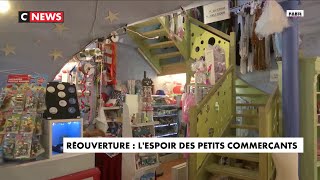 Réouverture : l'espoir des petits commerçants