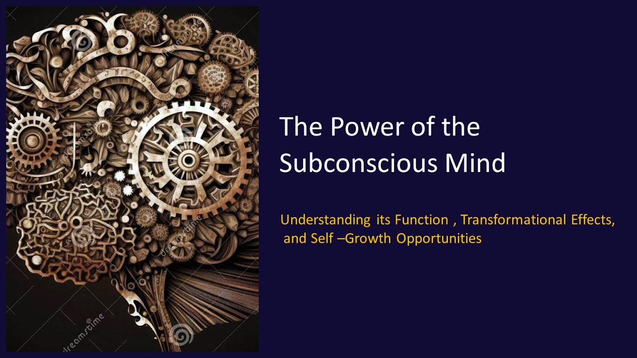 SSB - The Power of the Sub-conscious Mind - YouTube