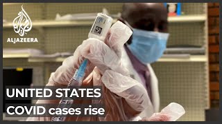 COVID-19 cases in the US rise by almost 70% in a week