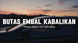 Butas Embal Kabalin (Acoustic Cover)