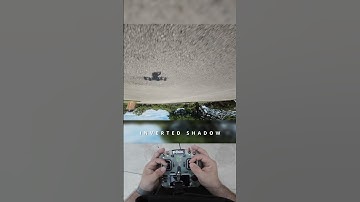 Chasing Shadows Inverted FPV #shorts #drone #fypシ