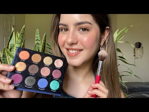 ASMR en Español - Haciendo Tu Maquillaje ♡🌈 (Sonidos Sobrepuestos RELAJANTES)