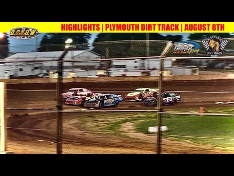 Grand National A-Main Highlights At Plymouth Dirt Track 8-8-2026