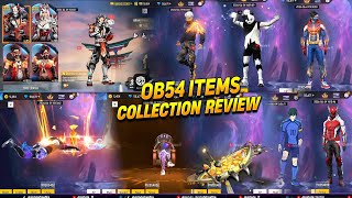 Ob54 Update All Collection Full Review 🤯🥳 | All Bundles,All Emotes,New Skydive Review | Ff New Event