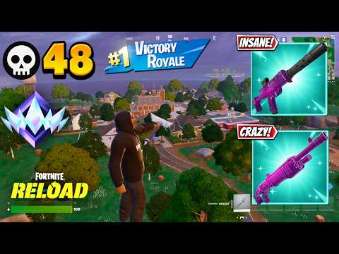 48 Elimination Solo "RANKED RELOAD" Wins Gameplay Chapter 7 (PS5 Controller)