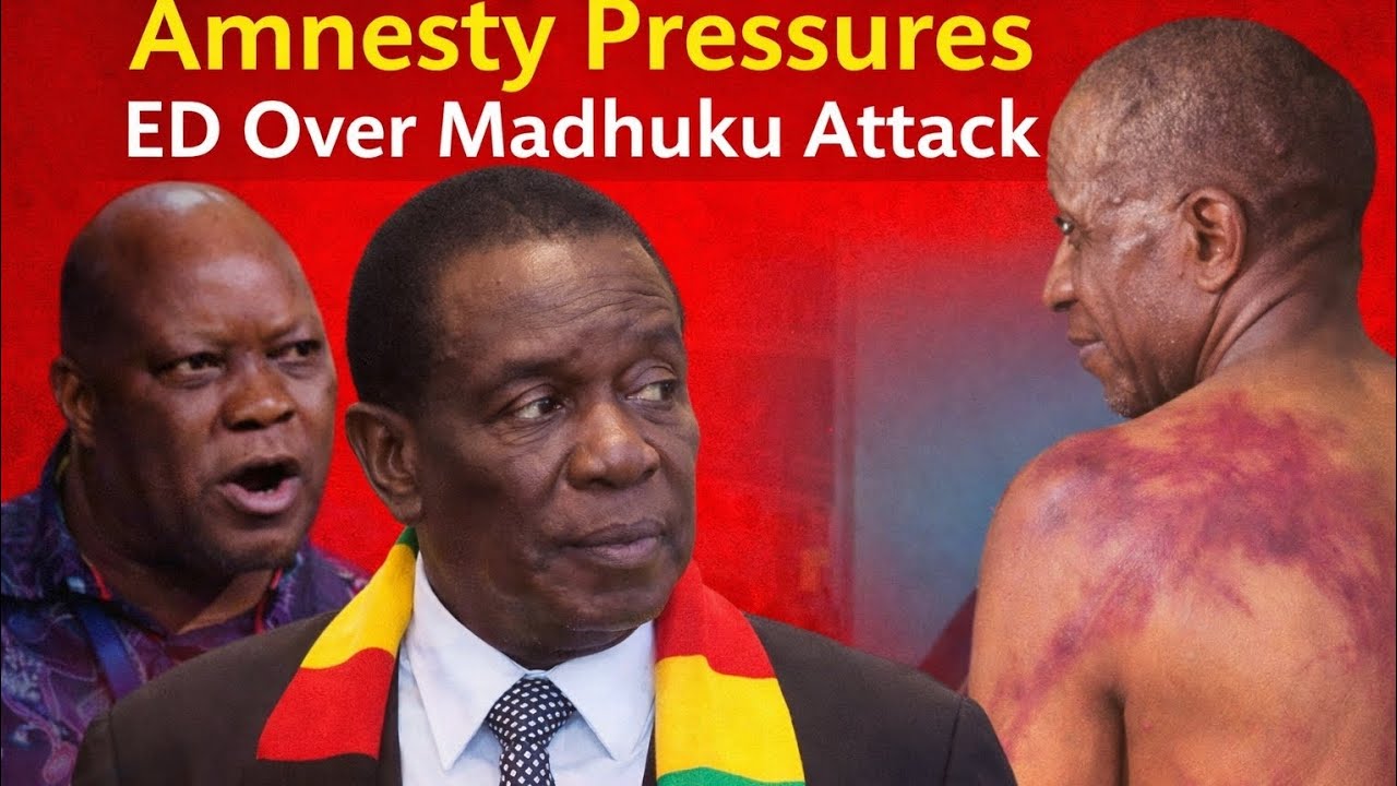 Amnesty International Pressures Mnangagwa Over Brutal Madhuku Attack