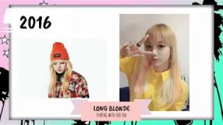 Lisa Blackpink Hairstyle Evolution
