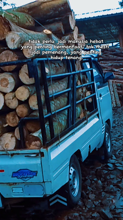 story wa sopir pick up keren