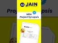 Jain Online MBA Synopsis | Step-by-Step Guide