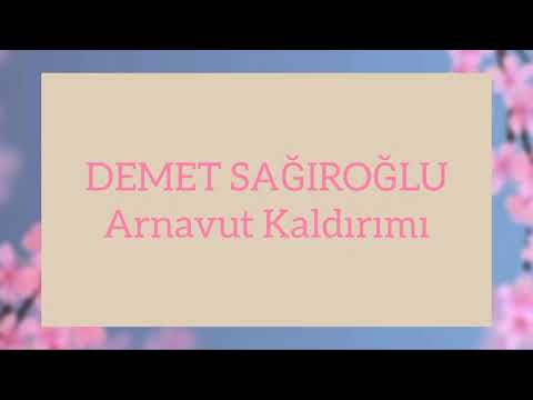 Demet Sağıroğlu - Arnavut Kaldırımı (Sözleri / Lyrics)