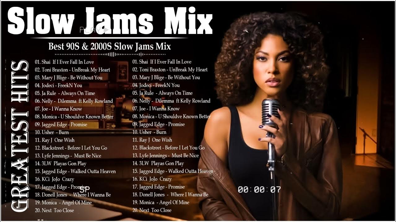 Best Slow Jams Of The 90s And 2000s SLOW JAMS 90S and 2000S PLAYLIST - 90's R&B Slow Jams Mix - BEST OLD
