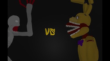Scp 096 Vs Into the pit springbonnie [part 1/2]