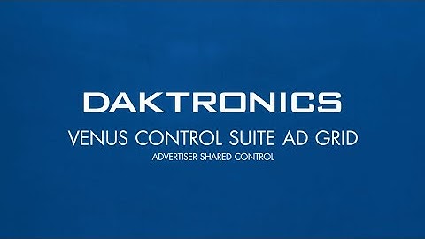 Venus Control Suite | Ad Grid: DISPLAY OWNER ADVERTISER SHARED SETUP