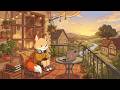 🌆 Balcony Sunset Sessions | Cozy Lofi Beats for Study, Work & Relaxation