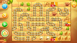 Train Maze - Strategic Puzzle Game - Android Gameplay #34