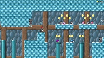 SuperTux 0.5.1 Level 4: Cold Grave reverse