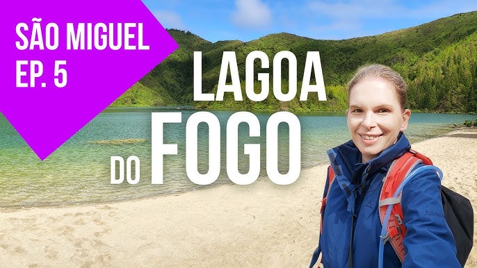 Lagoa do Fogo is a crater lake within the Agua de Pau Massif stratovolcano  in the center of the island of Sao Miguel in the Portuguese archipelago of  Stock Photo - Alamy