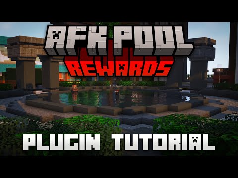 How to add an AFK POOL to your Minecraft server! AFK Pool Rewards Plugin Setup Tutorial