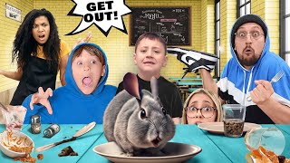 Sneaking Pet Chinchilla in Restaurant! (FV Family&#39;s The Americana at Brand Vlog)
