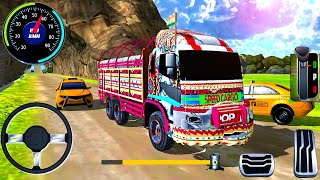 Indian Truck Mountain Driving Simulator - Offroad Heavy Cargo Truck Drive 3D - Android GamePlay #2 screenshot 2