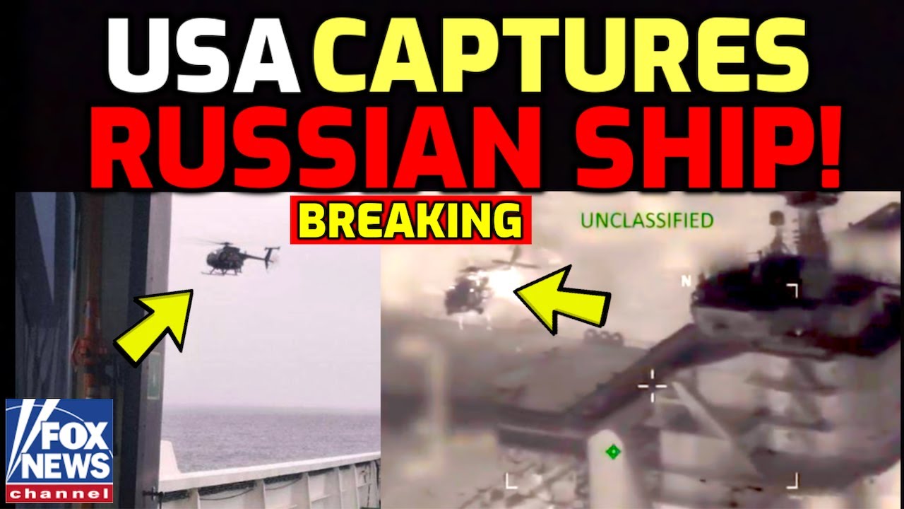JUST NOW ⚠️ US Military CAPTURES Russian Ship - SOUTH-COM and USEU-COM issue ALERT
