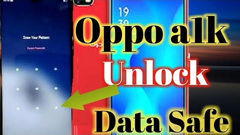 Oppo A1K cph1923 pattern lock unlock with isp pinout All data safe    within 15 mints......
