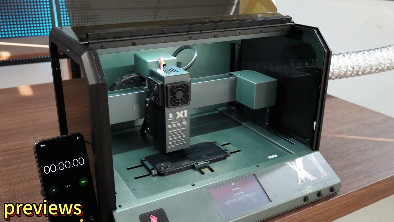バイイーページ Xwitzeal X1 Laser Machine Installation and Use #phonerepair