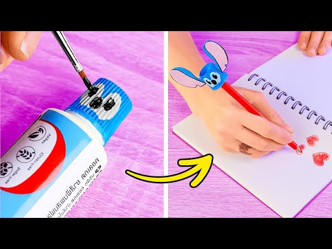 최고의 <strong>DIY</strong> 학교 <strong>용품</strong> ✏️💙 쉽고 재미있게 만들어 보세요!
