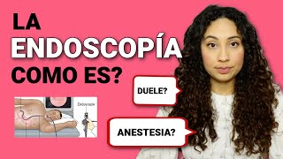 LA ENDOSCOPÍA MI EXPERIENCIA, QUE ES?, ANESTESIA ETC