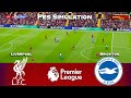 🔴LIVE | Liverpool vs Brighton - Premier League 2025/26 | PES 21 Simulation