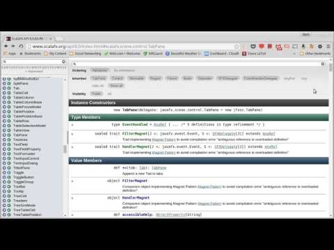 Control Panes: TabPane
