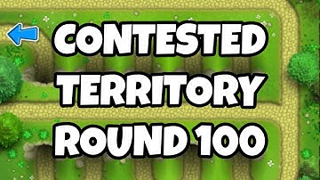 Bloons Monkey City Contested Territory Round 100