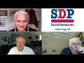 SDP Leader William Clouston in conversation with Rod Liddle and Patrick O'Flynn