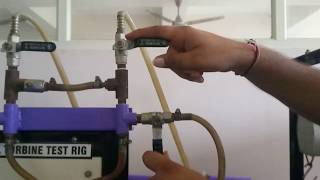 (Pelton 5/8) - How to remove air bubble from manometer?