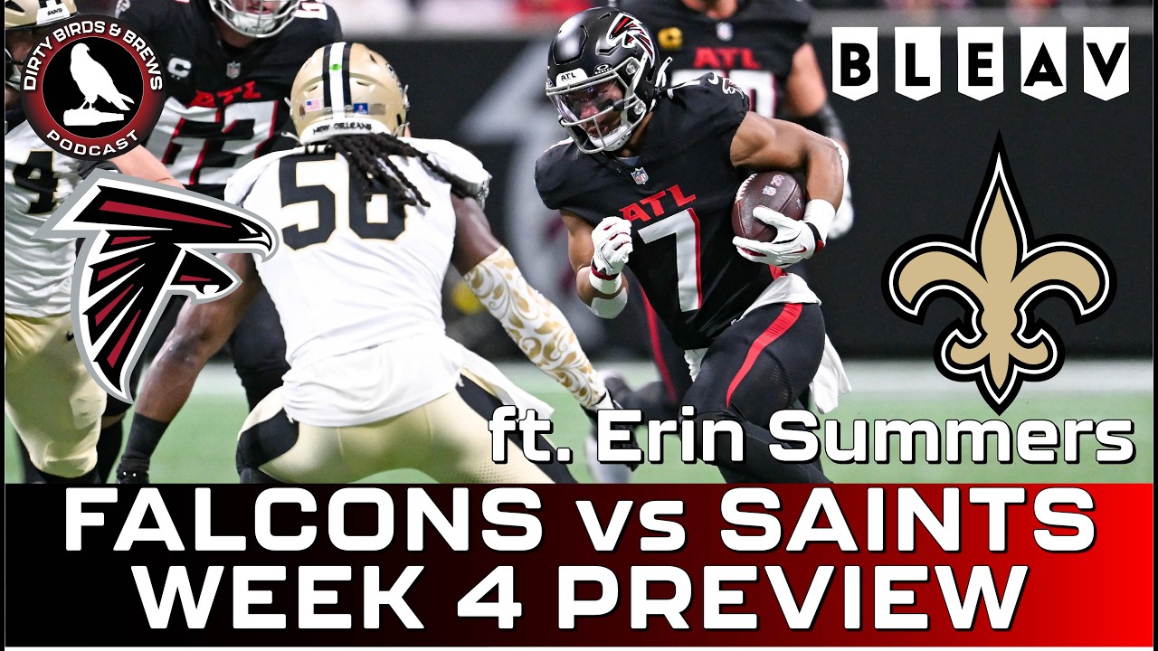 Can Atlanta take control in New Orleans? Falcons vs Saints Week 4 preview ft. Erin Summers