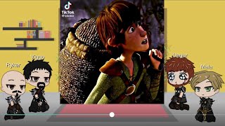 Httyd Rtte React To Hiccup | reaction video | No Part 2 |